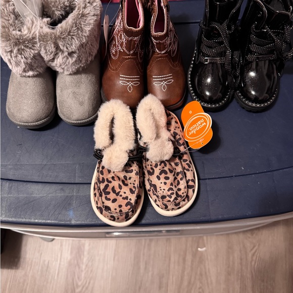 Stylish Baby Boot Collection - Gray, Brown, Black, Leopard - Picture 6 of 11
